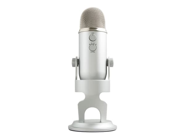 Blue Microphones Yeti, Pöytämikrofoni, 20 - 20000 Hz, 0,5%, 16 bittiä, 48 kHz, 4,5 mV/Pa