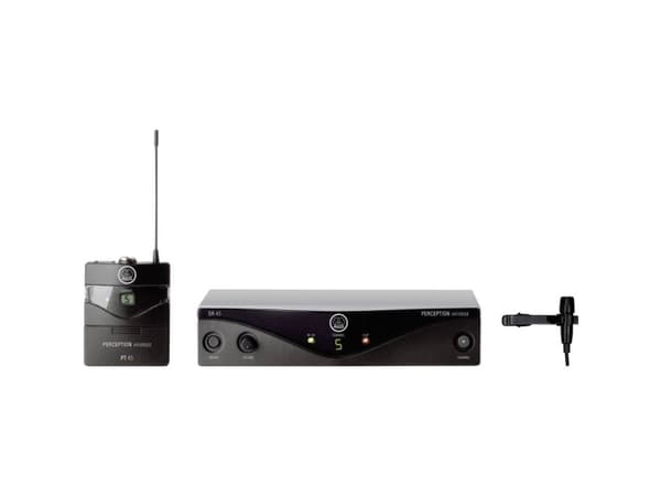 AKG PW45P kiinnitettävä langaton mikrofonisetti Lähetystyyppi:Langaton (PW45PSETM)