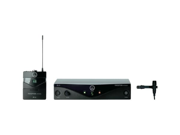 AKG clip-on radiomikrofonsett PW45P overføringstype: radio (PW45PSETM)