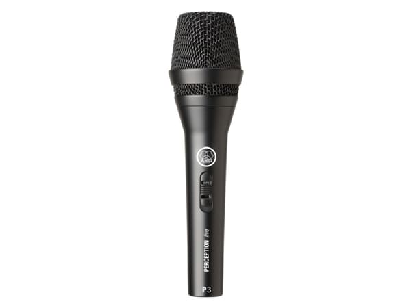 AKG P3 S, Scene/opptreden, 40 - 20000 Hz, 2000 O, 2,5 mW, Koblet med ledninger (ikke trådløs), XLR-3
