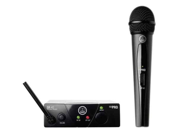 AKG WMS40Mini Vocal Set ISM3 Trådlös mikrofonuppsättning Överföringstyp:Trådlös