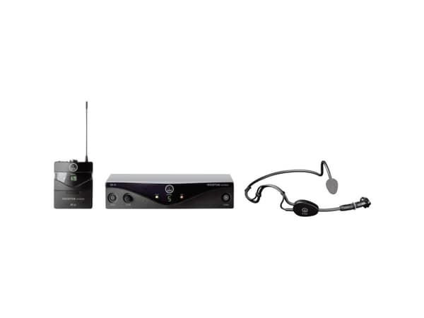 AKG PW45 SPORT Headset Trådlös mikrofonuppsättning Överföringstyp:Trådlös