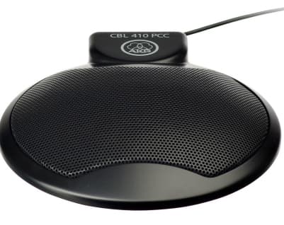 AKG CBL410 PCC, PC-mikrofon, 58 dB, 20 - 20000 Hz, Koblet med ledninger (ikke trådløs), 6.35 mm (1/4"), Sort