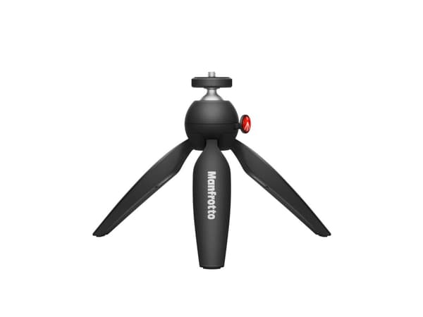 Sennheiser MKE 400 MOBILE KIT - Mikrofon pojemnościowy, superkardioidalny, wyposażony w filtr dolnoprzepustowy ze statywem Manfrotto