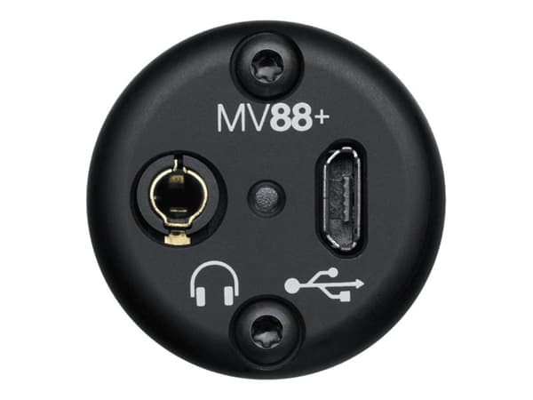 Shure Motiv MV88+ - Video Kit mikrofon - USB, Apple Lightning - svart