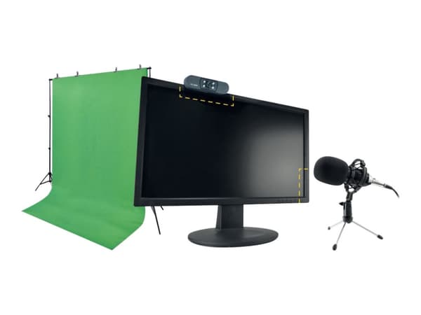 Steelplay HD Streaming Pack - 4-in-1 Pack mikrofon
