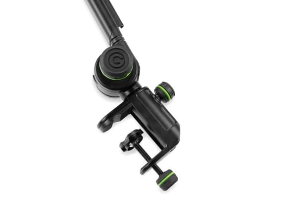 Gravity Mikrofonständer Supporto microfono, Pöydän mikrofoniteline, Pyöreä jalusta, Musta, Alumiini, Terästä, Terästä, 54 mm