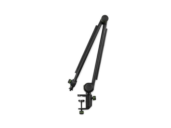 Gravity Mikrofonständer Supporto microfono, Pöydän mikrofoniteline, Pyöreä jalusta, Musta, Alumiini, Terästä, Terästä, 54 mm