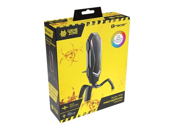 Tracer GAMEZONE Spider RGB - Mikrofon - USB