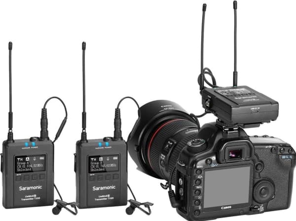 Saramonic UwMic9S Kit 1 (RX9 + TX9) langattomaan äänensiirtoon