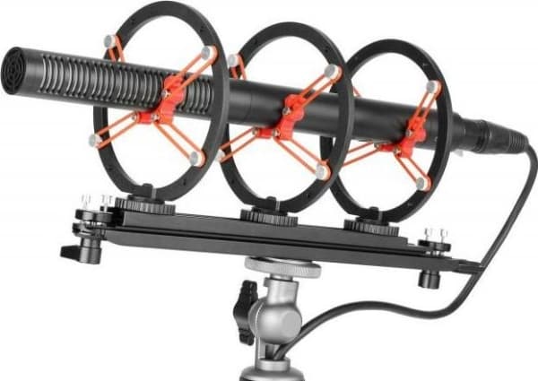 Saramonic Windshield with Saramonic VWS holder for shotgun microphones