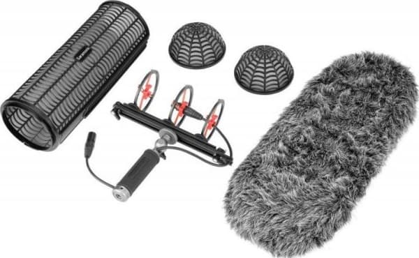 Saramonic Windshield with Saramonic VWS holder for shotgun microphones
