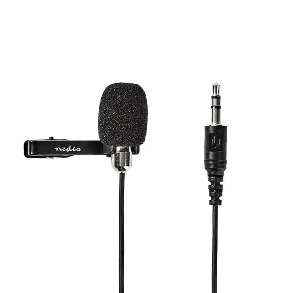 Mikrofon - Clip-On - 3.5 mm-kontakt