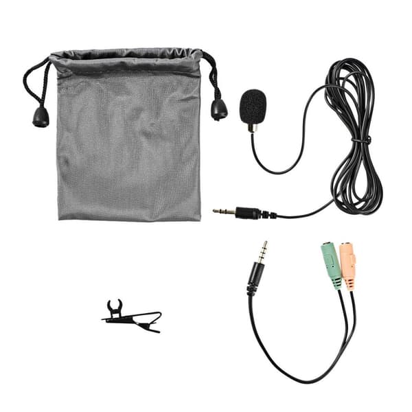 Mikrofon - Clip-On - 3.5 mm-kontakt