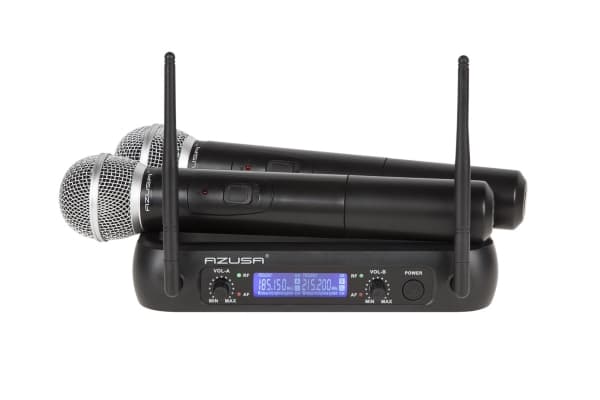 2-channel VHF microphone WR-358LD (2 x handheld mics)