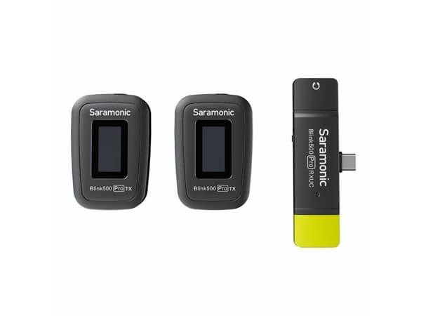 Saramonic Blink500 Pro B6, Lavalier microphone, RF Wireless, 100 m, Battery, Stationary receiver, Fixed