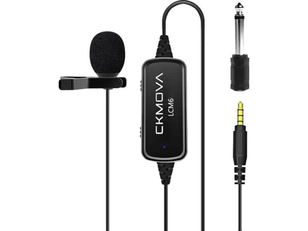 Microphone CKMOVA LCM6 Tie for cameras and smartphones