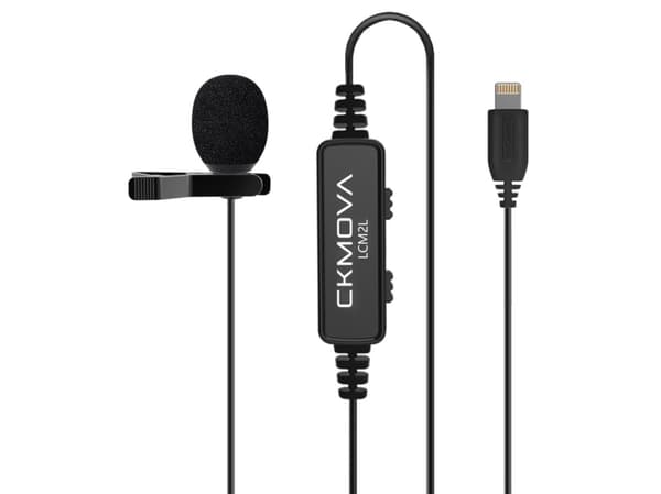 Mikrofon CKMOVA LCM2L Krawatowy na Lightning
