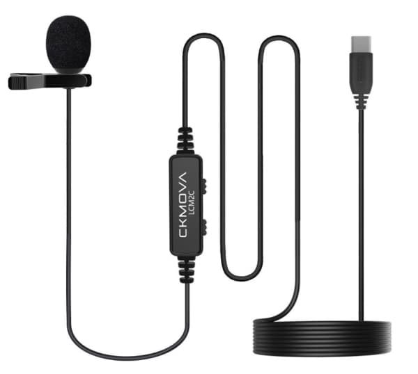 CKMOVA LCM2C Mikrofon med USB C-kabel