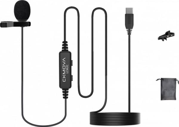 CKMOVA LCM2C Mikrofon med USB C-kabel