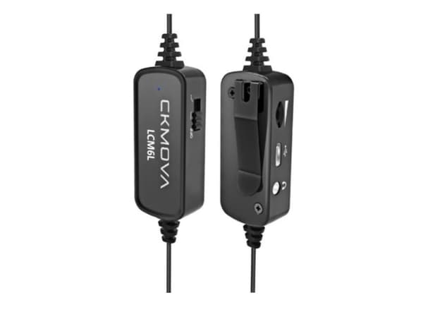 Mikrofon CKMOVA LCM6L Krawatowy na Lightning