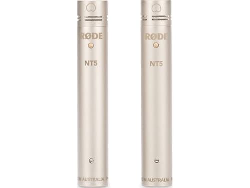Rode NT5 parmikrofon - Et par kondensatormikrofoner