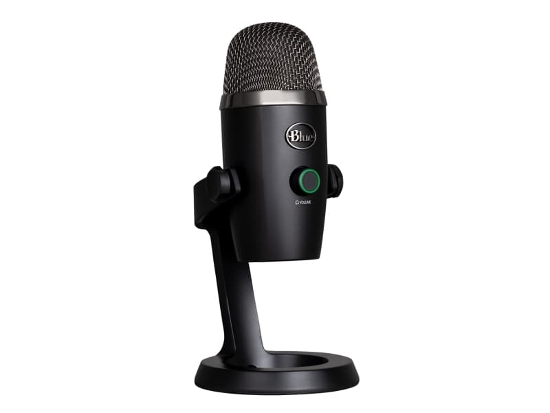 Blue Microphones Blue Yeti Nano USB Mic, Kabel, USB, Svart, 127 mm, 138 mm, 220 mm