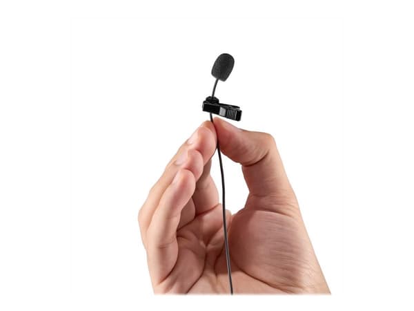 JOBY Wavo Low PRO - Mikrofon - 3,5 mm plugg - svart