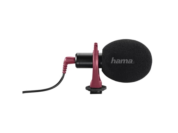 Hama RMN Uni, Mikrofon till mobiltelefon/smartphone, -32 dB, 20 - 20000 hz, 2200 O, Riktad, Kabel