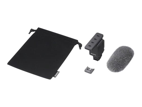 Sony ECM-B10 - Mikrofon - för Sony ZV-E10L; a ZV-E10, ZV-E10L; a VLOGCAM ZV-E10L; a1; a7 IV; a7C; a7R IV; a7s III; a9 II