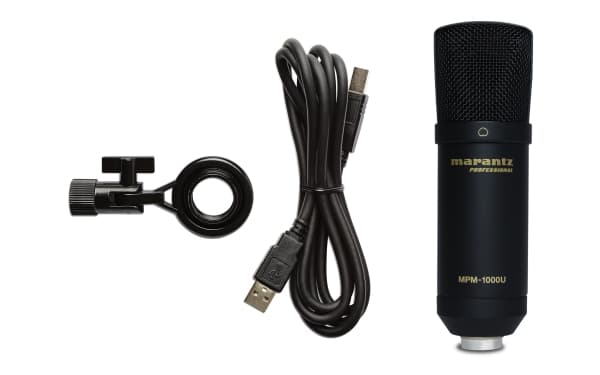Marantz MPM-1000U, -34 dB, 20 - 17000 Hz, 1000 O, 16 dB, 132 dB, Koblet med ledninger (ikke trådløs)