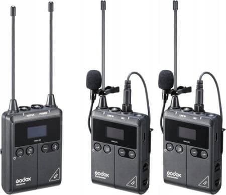 Godox WmicS1 Kit 2 UHF Lavalier trådløst system (WmicS1 Kit 2)