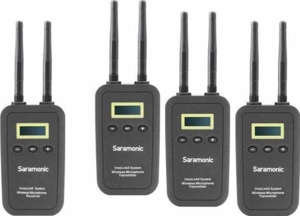 Mikrofoner Saramonic VmicLink5 RX + TX + TX + TX