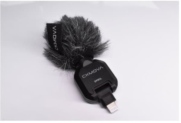 Directional CKMOVA SPM3L microphone for lightning