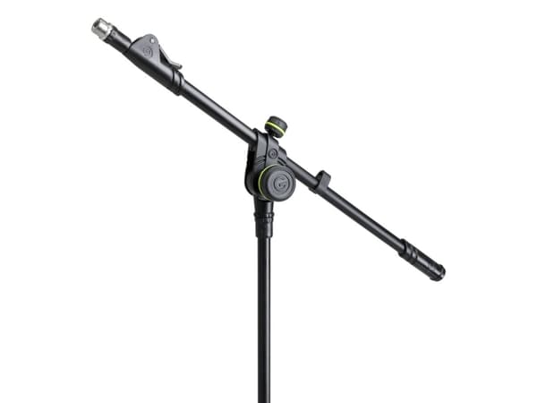 Gravity MS 2322 B, Boom-mikrofonstativ, Rund base, Sort, Stål, Metall, 270 mm