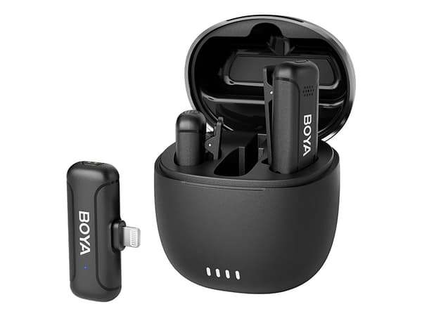 2.4G Mini Wireless Microphone for iPhone, iOS 1+2