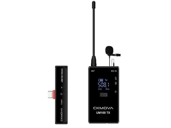 CKMOVA UM100 Kit3 trådløs mikrofon for USB C
