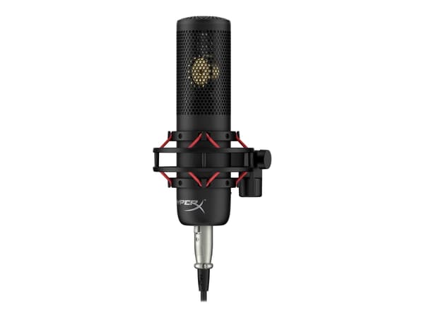 HyperX ProCast - Mikrofon - 3-stifts XLR - svart