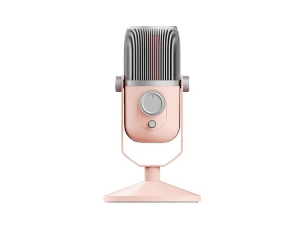 Thronmax M4ROSA Stativ USB-mikrofon Overførselstype:Bredbånd Inkl. kabel, Fod Audio, stereo (3,5 mm jack), USB-C® Bredbånd