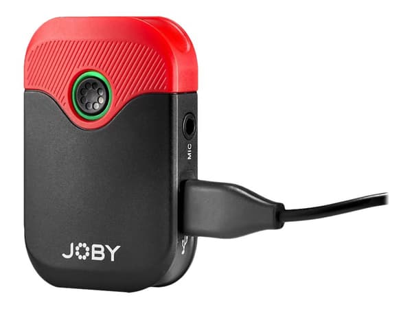 JOBY Wavo AIR - Mikrofonsystem - svart, rød