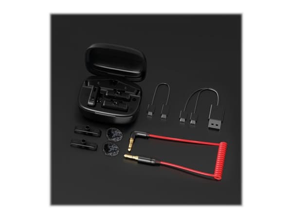 Easypix MyStudio Wireless MIC DUO - Mikrofonsystem - USB, 3,5 mm-jakk