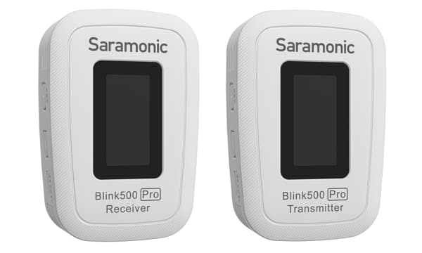 Saramonic Blink500 Pro B1W, Lavalier-mikrofon, Retningsuavhengig, 50 - 18000 Hz, Kameramonteringsmottaker, Fiksert, Kroppspakkesender