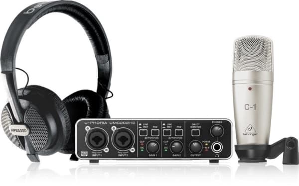 Behringer U-PHORIA STUDIO PRO - kotitallennussarja