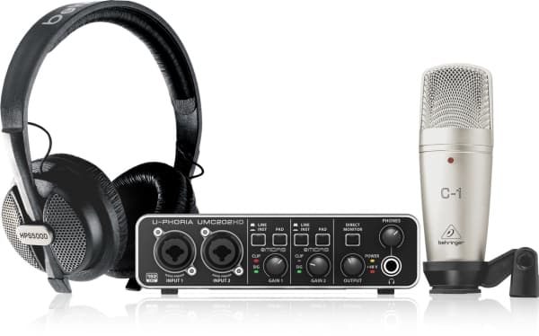 Behringer U-PHORIA STUDIO PRO - kotitallennussarja