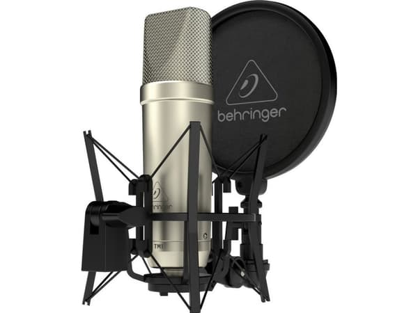 Behringer TM1 - för inspelning: mikrofon med stort membran + tillbehör