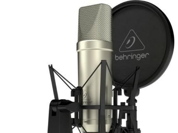 Behringer TM1 - för inspelning: mikrofon med stort membran + tillbehör