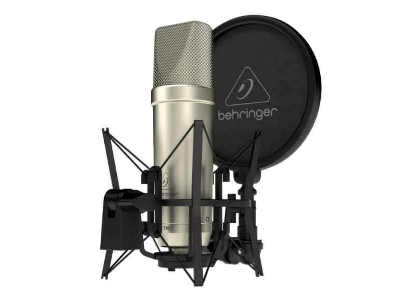 Behringer TM1 - för inspelning: mikrofon med stort membran + tillbehör