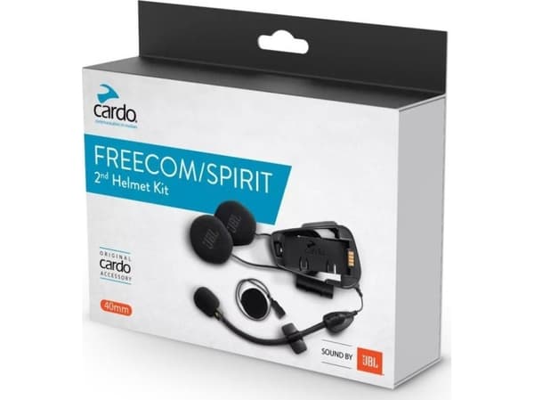 Hörlurar Cardo Freecom/Spirit 2nd Hjälmkit Ljudkit med ljud från JBL