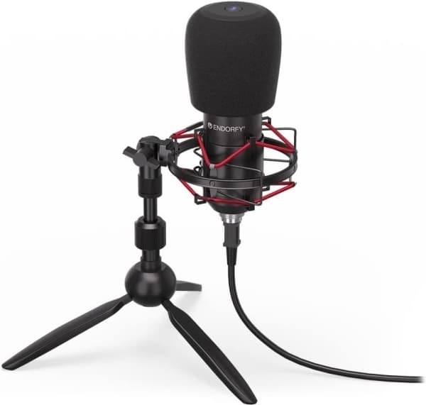 ENDORFY Solum Streaming T - PC-mikrofon - 18 - 21000 Hz - 24 bit - 48 kHz - Kablet - USB (EY1B003)