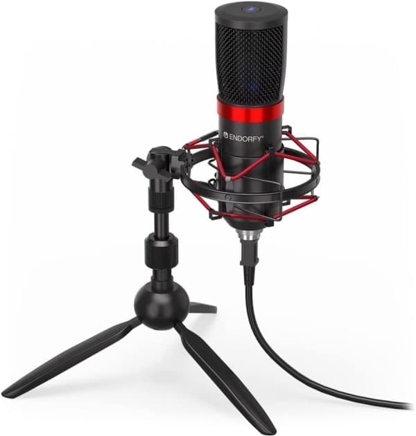 ENDORFY Solum Streaming T - PC-mikrofon - 18 - 21000 Hz - 24 bit - 48 kHz - Kablet - USB (EY1B003)